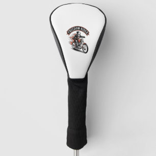 FreeDom Rider Biker Golf Head Cover