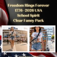 Freedom Rings Forever 1776–2026 USA School Spirit