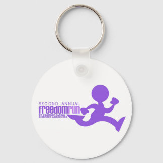 Freedom Run 2010 Keychain
