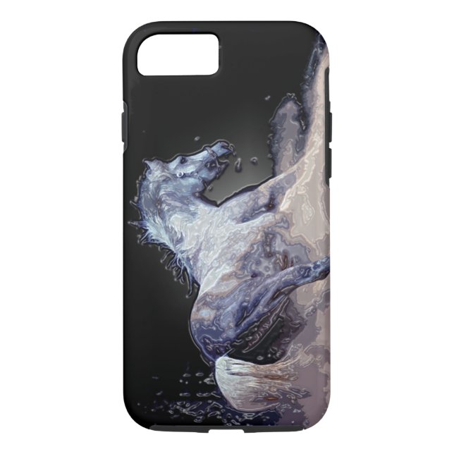 Freedom - Running Horse Tough iPhone 7 Case (Back)