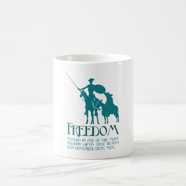 Freedom, Sancho Coffee Mug (Center)