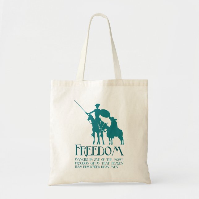 Freedom, Sancho Tote Bag (Front)
