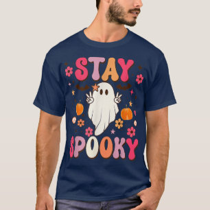 Freedom Spooky Cute Halloween Ghost Bats Spooky T-Shirt