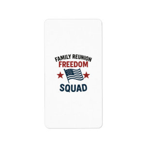 Freedom Squad Family Reunion Shirt – USA Patriotic Label