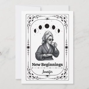 Freedom Tarot Breakup Divorce Newly Single Breakup Invitation