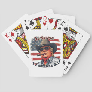 Freedom to American’s Gulf American Trump  Playing Cards