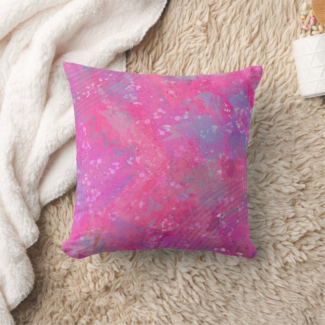 Freedom to Create  Throw Pillow (Blanket)