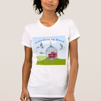 "Freedom to Read" t-shirt design