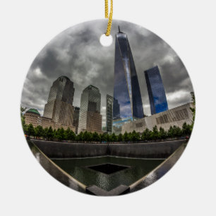 Freedom Tower Ceramic Ornament