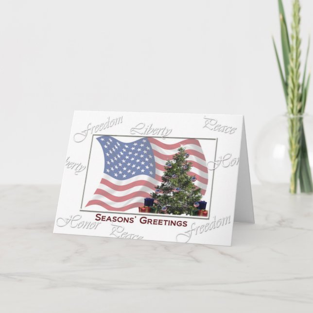 Freedom Tree Christmas card (Front)