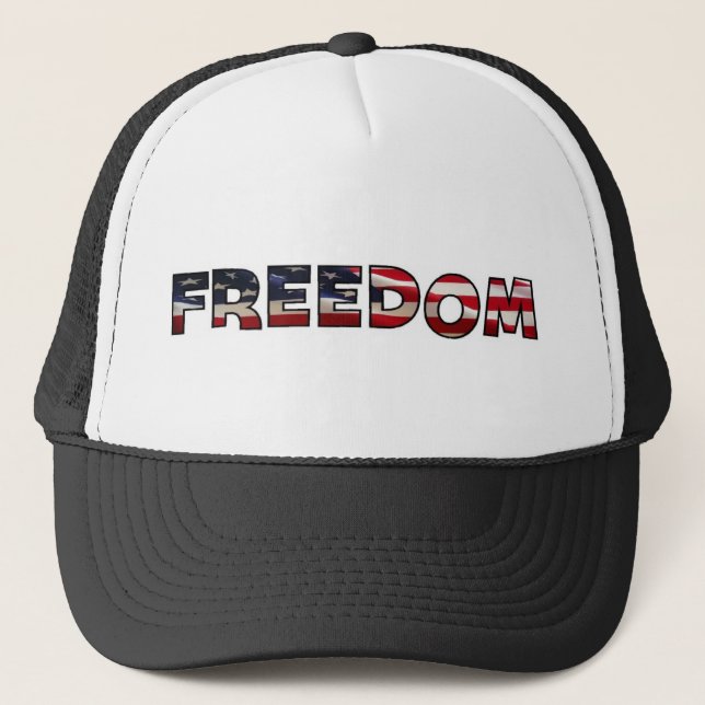 freedom trucker hat (Front)