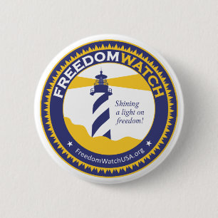 Freedom Watch 2 Inch Round Button