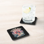 Freedom Wave 4th Of July Coaster<br><div class="desc">Freedom Wave 4th Of July</div>
