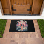 Freedom Wave 4th Of July Doormat<br><div class="desc">Freedom Wave 4th Of July</div>