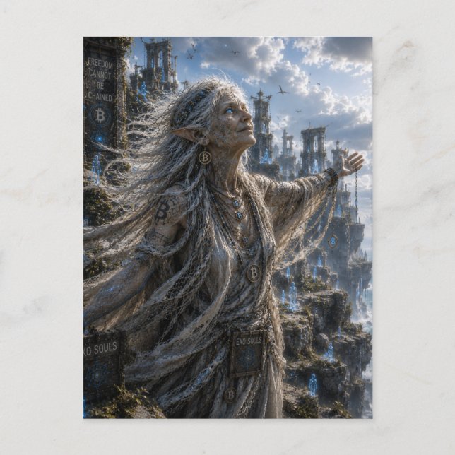 Freedom / Wind Walker / Endless Cliffs Postcard (Front)