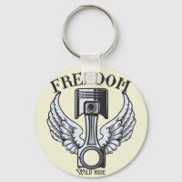 freedom wings pistons vintage motorcycle