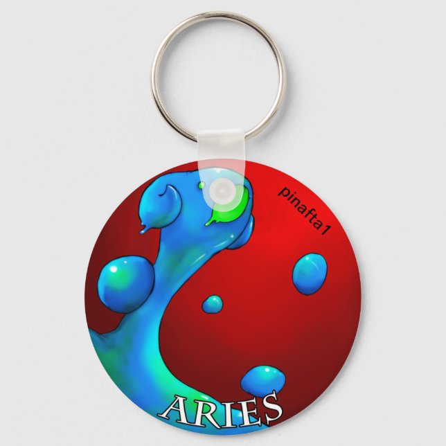 Freeform Aries (Keychain) Keychain (Front)