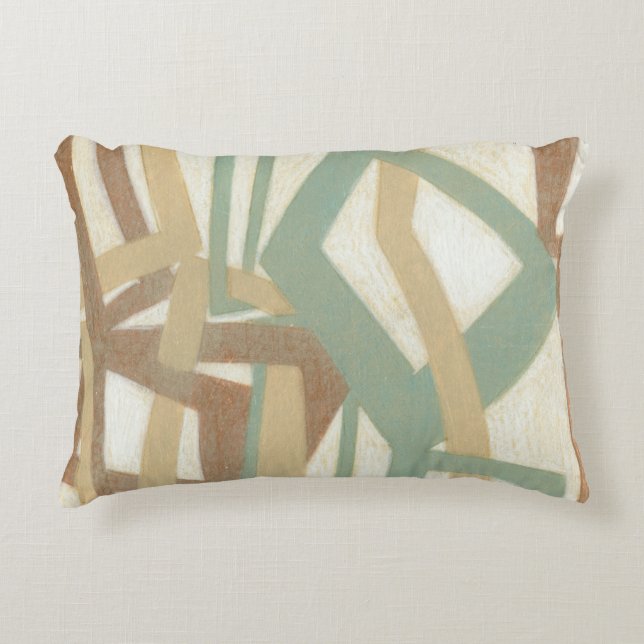 Freehand Painting by Norman Wyatt Accent Pillow (Front)