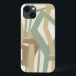 Freehand Painting by Norman Wyatt iPhone 13 Case<br><div class="desc">A Norman Wyatt Jr. original. Modern abstract freehand painting in muted earth tones. Would look great on a cream coloured wall,  an eggshell pillow,  or as a design on a brown shirt. How will you customize yours?</div>