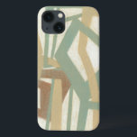 Freehand Painting by Norman Wyatt iPhone 13 Case<br><div class="desc">A Norman Wyatt Jr. original. Modern abstract freehand painting in muted earth tones. Would look great on a cream coloured wall,  an eggshell pillow,  or as a design on a brown shirt. How will you customize yours?</div>