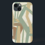 Freehand Painting by Norman Wyatt iPhone 13 Case<br><div class="desc">A Norman Wyatt Jr. original. Modern abstract freehand painting in muted earth tones. Would look great on a cream colored wall,  an eggshell pillow,  or as a design on a brown shirt. How will you customize yours?</div>