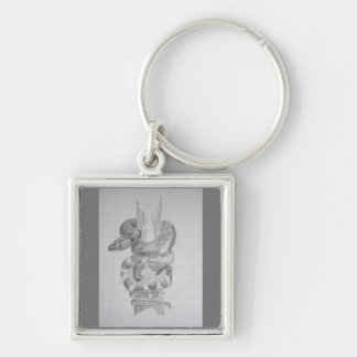 Freehand Snake Keychain