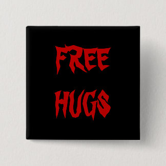 FREEHUGS 2 INCH SQUARE BUTTON