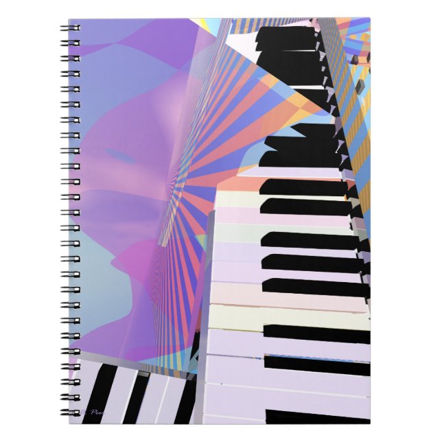 Freeing Keyboard Music Notebook (Front)