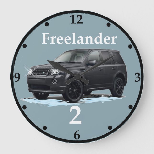 Freelander SUV Wall Clock (Front)
