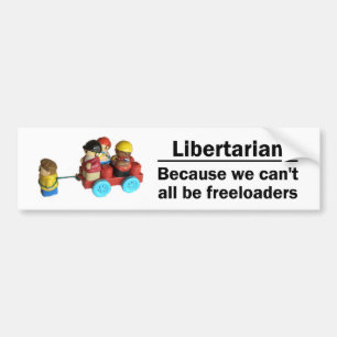 Freeloaders Bumper Sticker