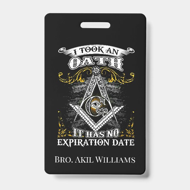 Freemason  badge (Front)