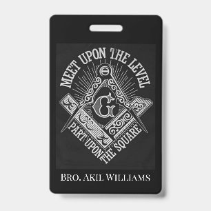 Freemason  badge