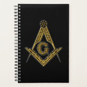 Freemason (Black & Gold) Planner