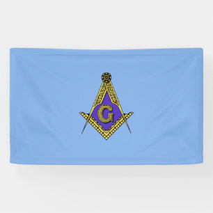 Freemason (Blue) Banner