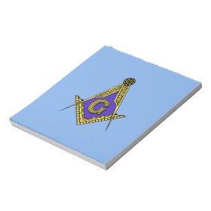 Freemason (Blue) Notepad
