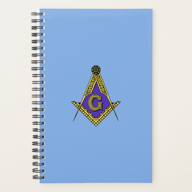 Freemason (Blue) Planner (Front)