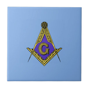 Freemason (Blue) Tile
