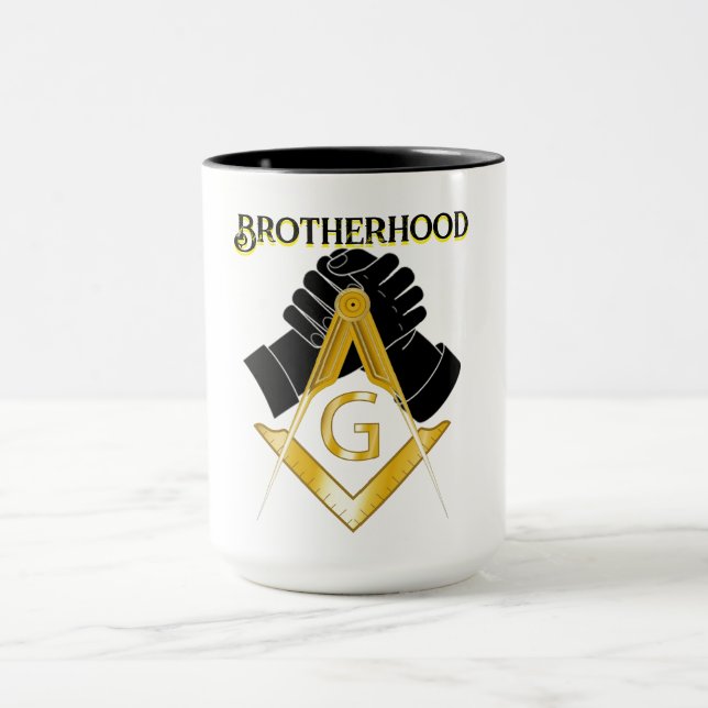 Freemason Brotherhood  Mug (Center)