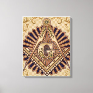 Freemason Canvas Print