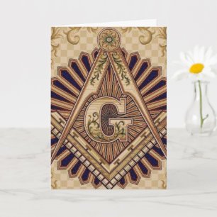 Freemason  card
