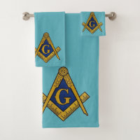 Freemason Carré et Compass Masonic Blue