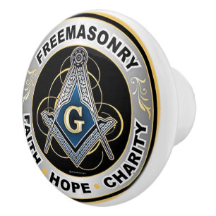 Freemason Ceramic Knob