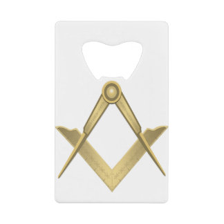 Freemason Credit Card Bottle Opener