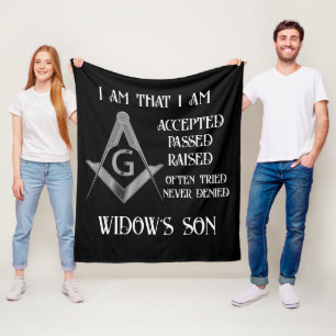 Freemason  fleece blanket