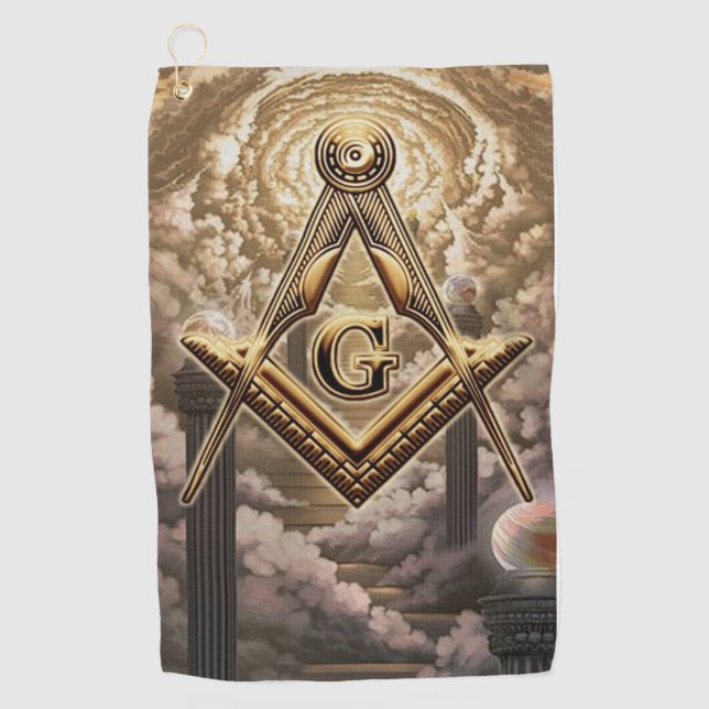Freemason Golf Towel (Front)
