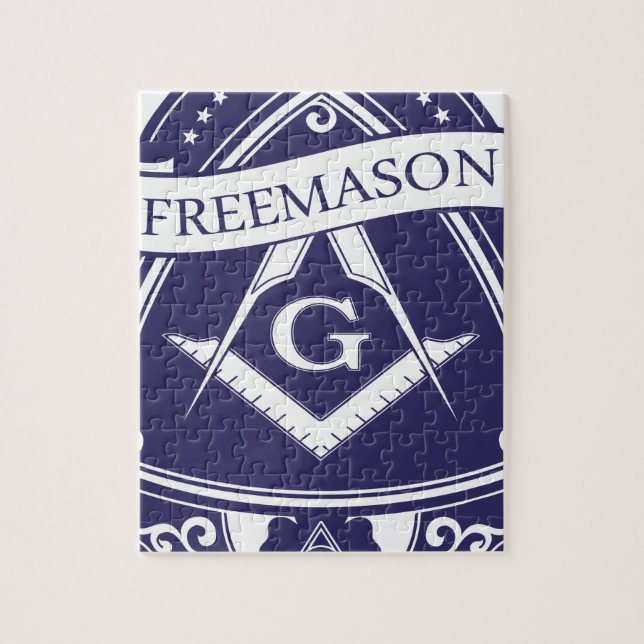 Freemason Illuninati All-seeing Eye Jigsaw Puzzle (Vertical)