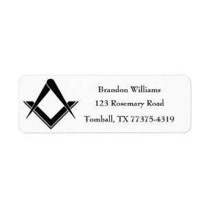 Freemason Masonic Carré et Compass