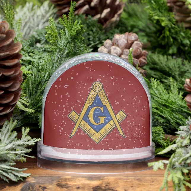 Freemason Masonic Christmas gifts  Snowglobe (Winter)