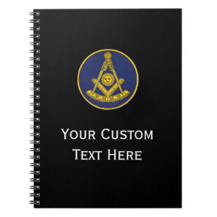 Freemason Masonic Gifts Past Master Notebook