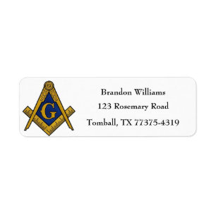Freemason Masonic Square and Compass 